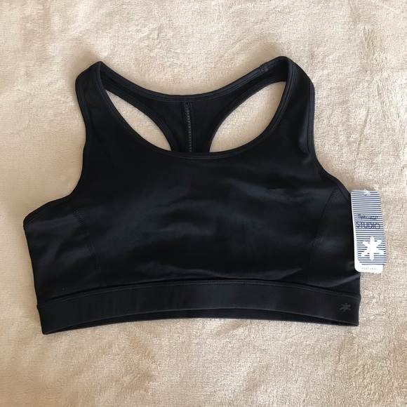 Splendid Suede Racerback Sports Bra - Size M - Picture 2 of 7